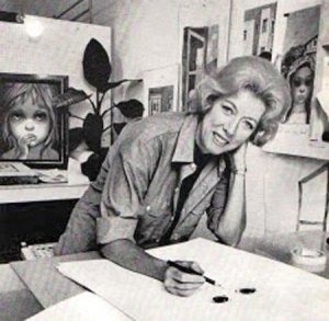 Margaret Keane Painting