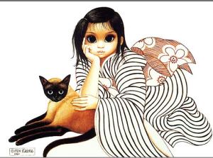 Margaret Keane Painting
