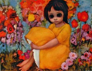 Margaret Keane Painting