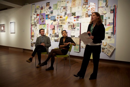  Meet Me at the Mason Dixon / Lisa Blas Miguel de Baca, Lisa Blas and Shannon Egan Schmucker Art Gallery, Gettysburg College 2011   