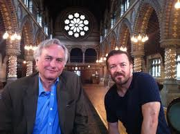 Image result for richard dawkins ricky gervais london